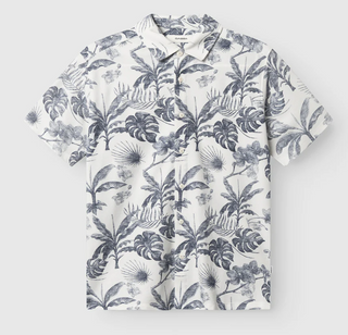 GABBA / Herren-Shirt / GABsven Reg Leaves SS Shirt