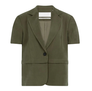 YAYA B.V / Damen-Blazer / Blazer mit abnehmbarem Saum