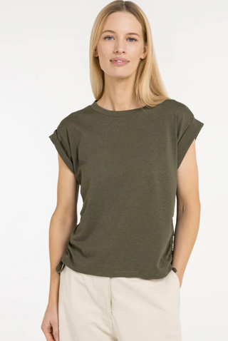 YAYA B.V / Damen-Shirt / Oberteil mit Kordelz?gen