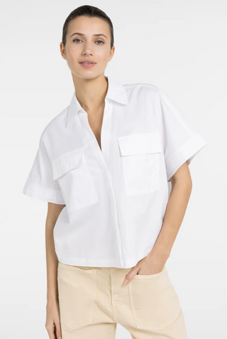 YAYA B.V / Damen-Bluse / Bluse mit Brusttaschen