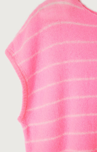 American Vintage / Damen-Strick / PULL SM COL BATEU